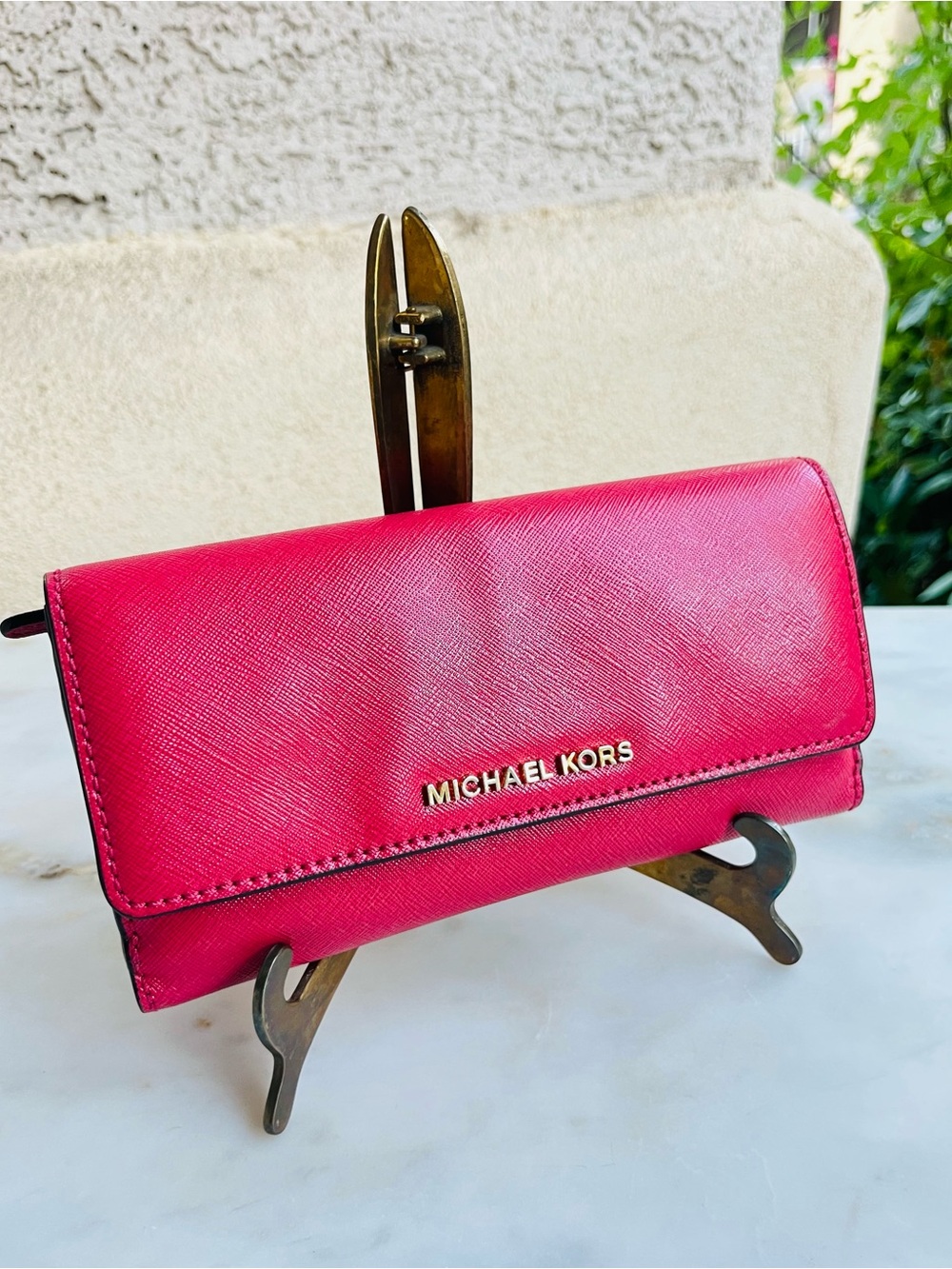 Michael Kors leather wallet